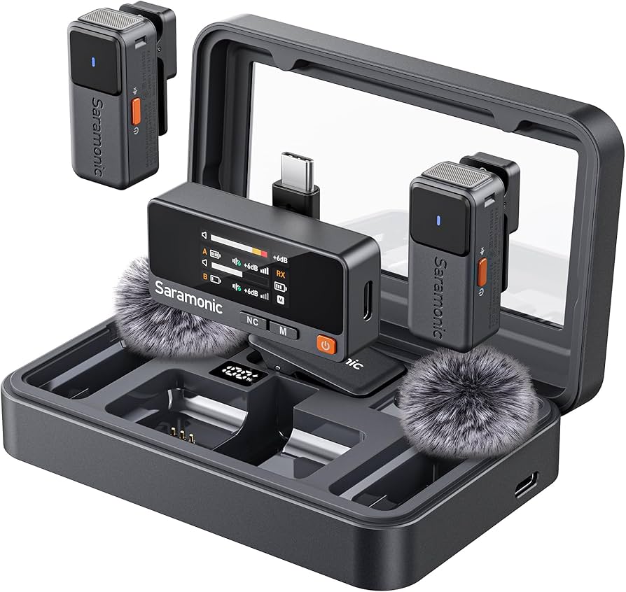 Amazon.co.jp: Saramonic Air ワイヤレスピンマイク タイプc無線